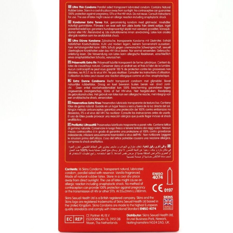 SKINS - ULTRAFINOS PRESERVATIVOS PREMIUM PACK 16 - Imagen 4