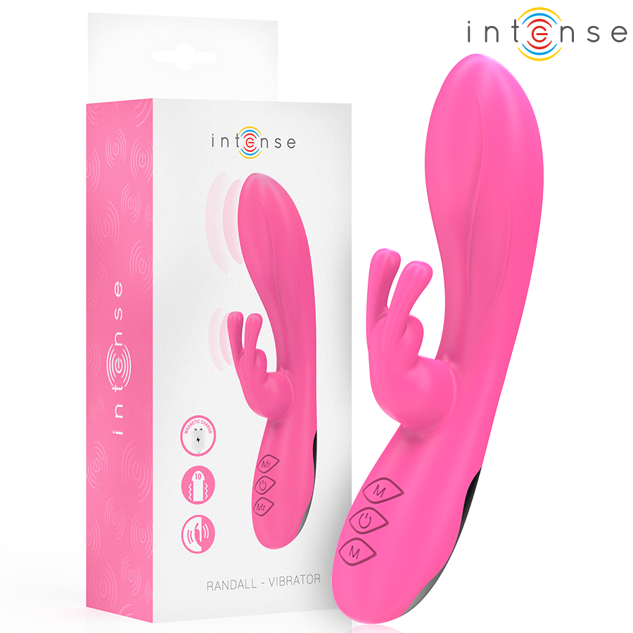 INTENSE – RANDALL VIBRADOR RABBIT 10 VIBRACIONES ROSA