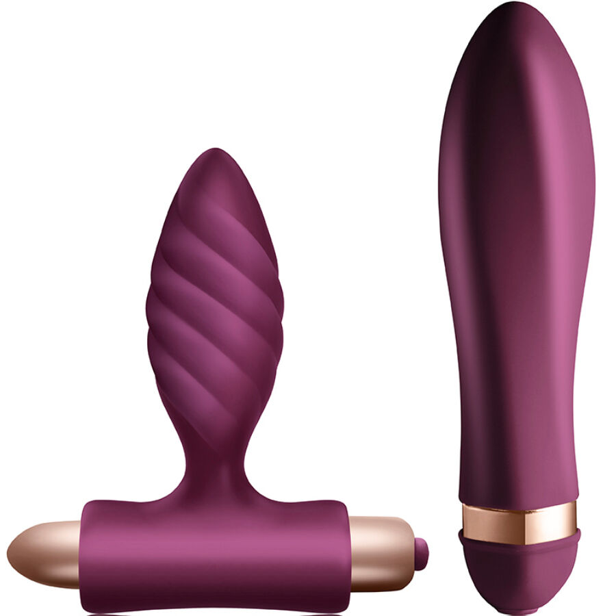 CLIMAXIMUM – DESIRE KIT VIBRADOR + PLUG ANAL TRENZADO