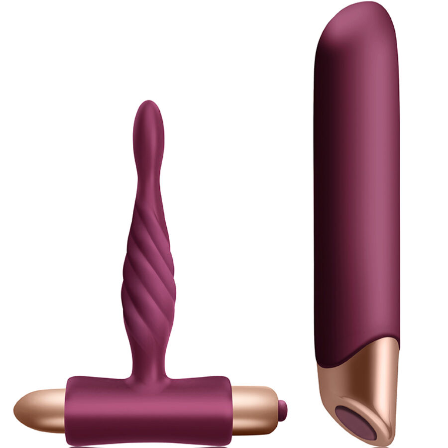 CLIMAXIMUM – RAPTURE KIT VIBRADOR CLÁSICO + PLUG ANAL PRINCIPIANTES