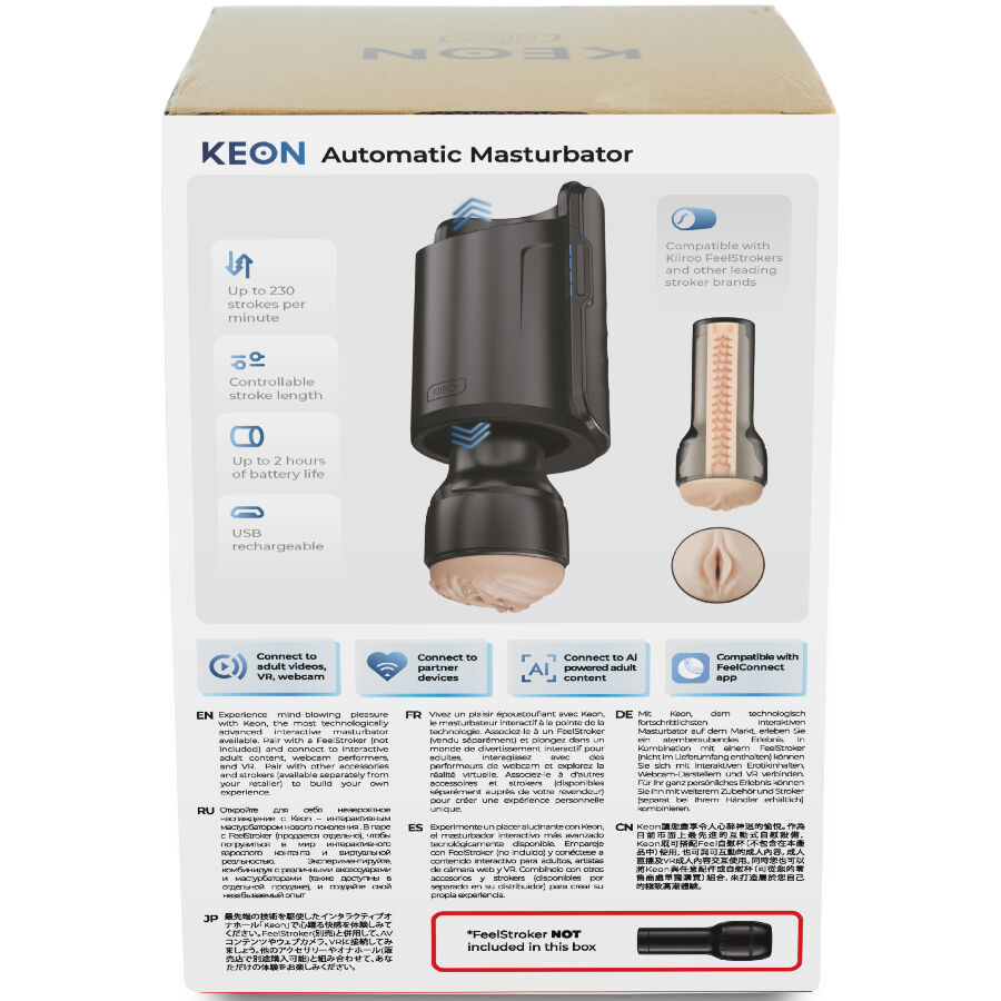 KIIROO - KEON WIFI MASTURBADOR AUTOMÁTICO - Imagen 3