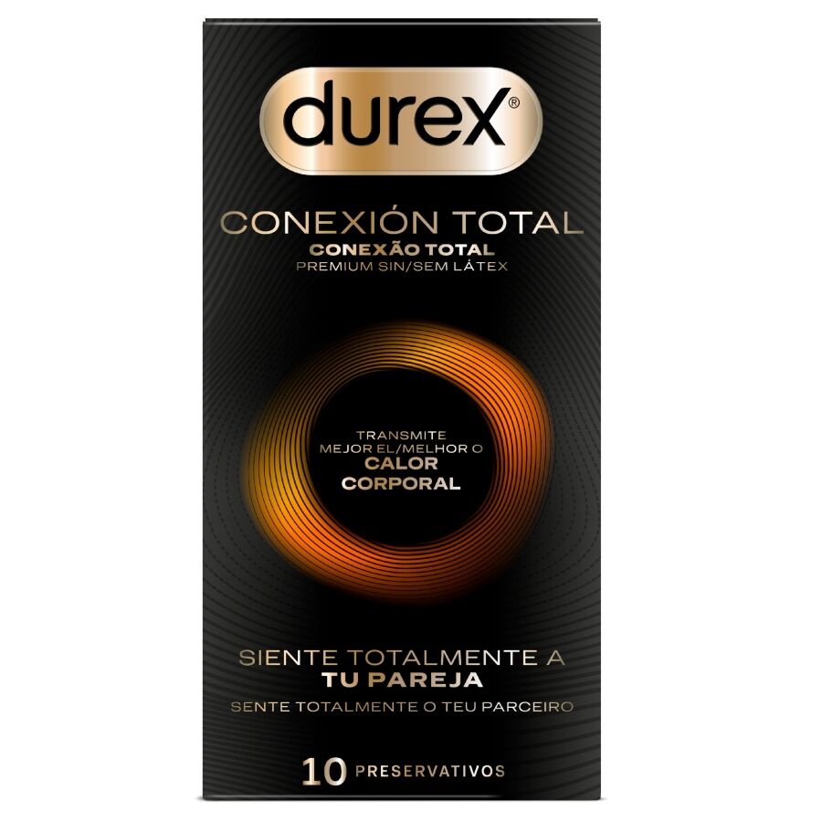 DUREX – CONEXIÓN TOTAL ULTRA FINO PLUS SIN LÁTEX 10 UNIDADES