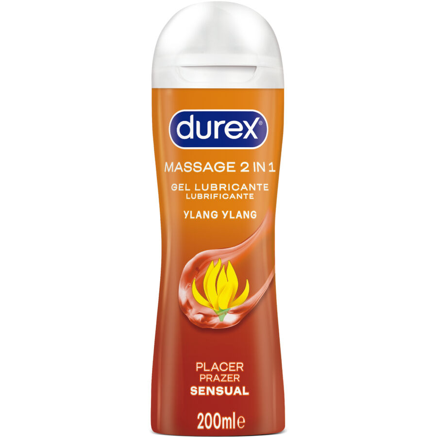 DUREX – GEL LUBRICANTE DE MASAJE SENSUAL YLANG YLANG 200 ML