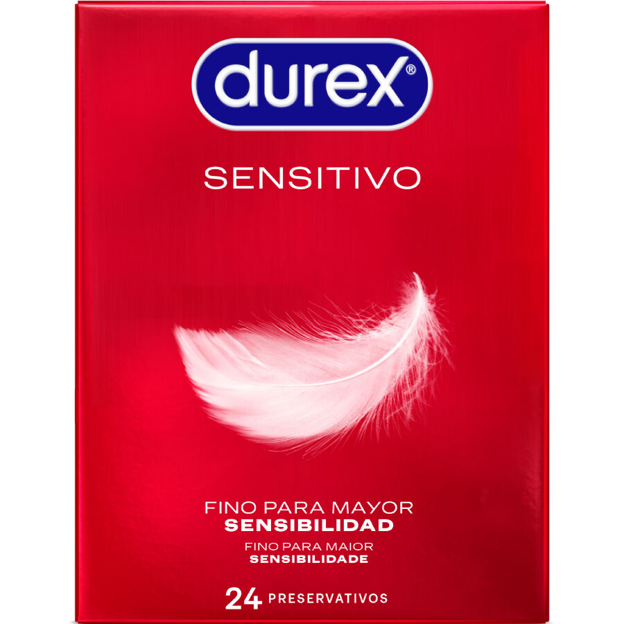 DUREX – PRESERVATIVOS SENSITIVO 24 UNIDADES