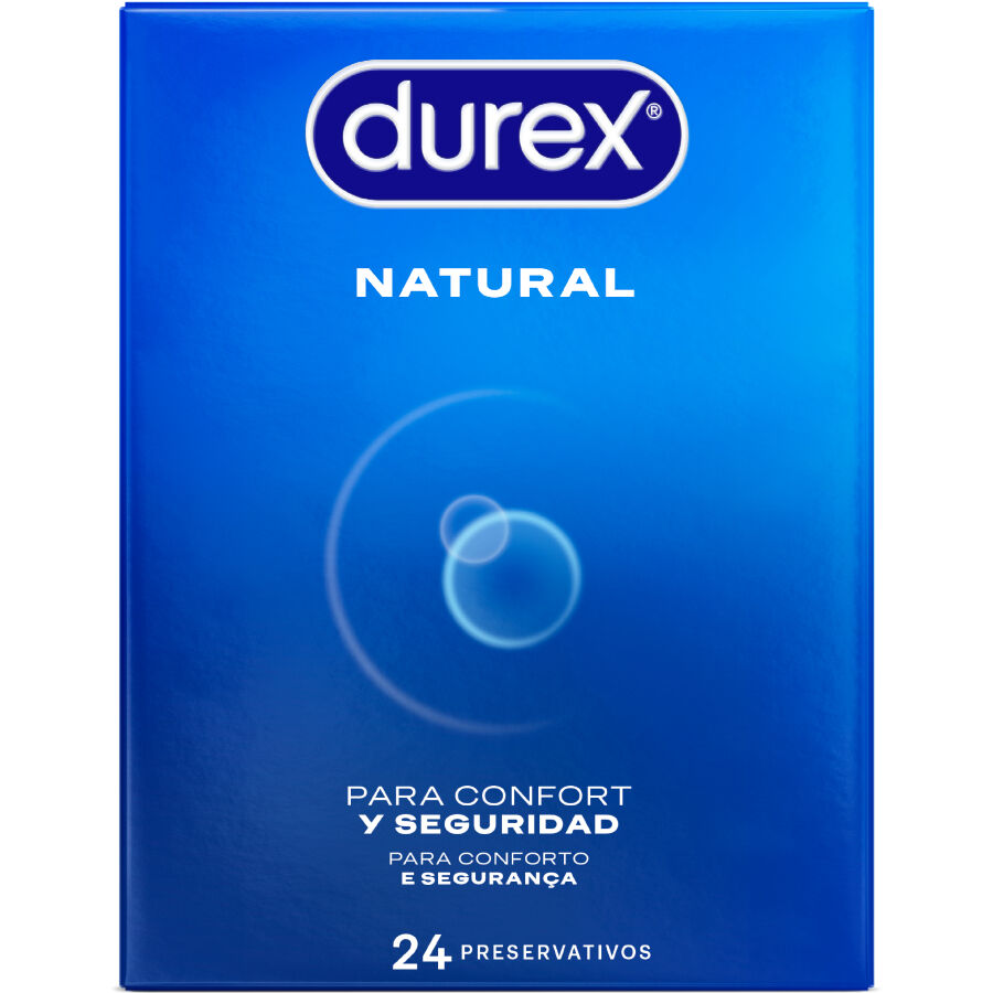 DUREX – PRESERVATIVOS NATURAL 24 UNIDADES