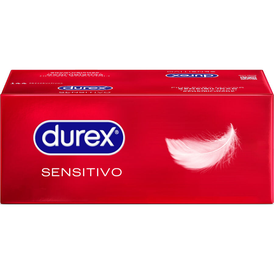 DUREX – PRESERVATIVOS SENSITIVO 144 UNIDADES