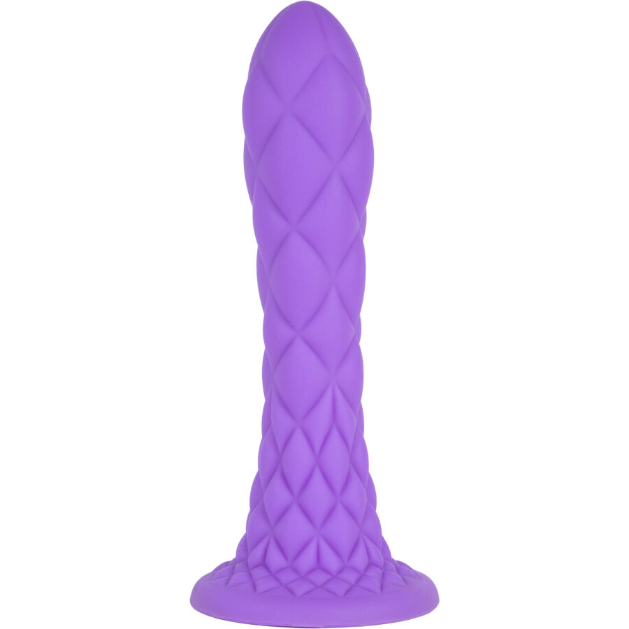 SILEXD - DREAMY DILDO FANTASY SILICONA LIQUIDA TERMOREACTIVO VIOLETA 18.5 CM - Imagen 11
