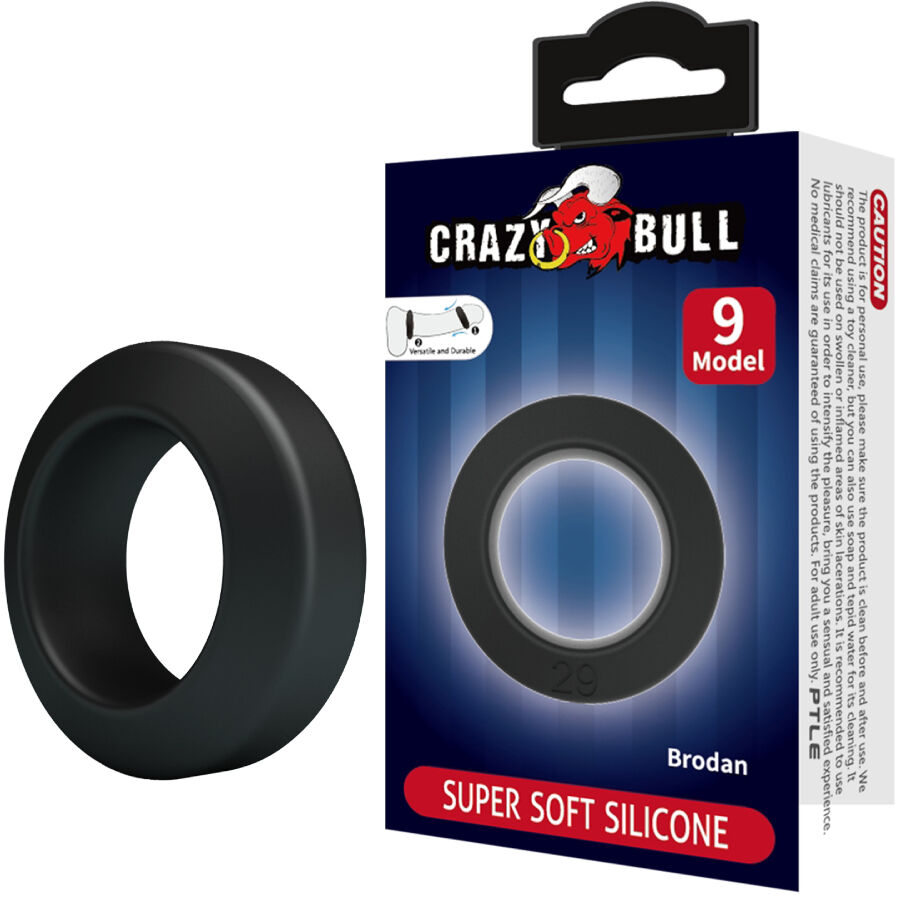 CRAZY BULL – BRODAN ANILLO SILICONA MODELO 9