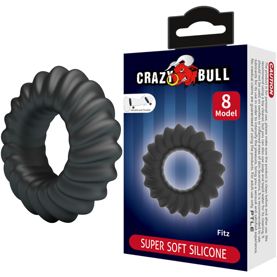 CRAZY BULL – FITZ ANILLO SILICONA MODELO 8