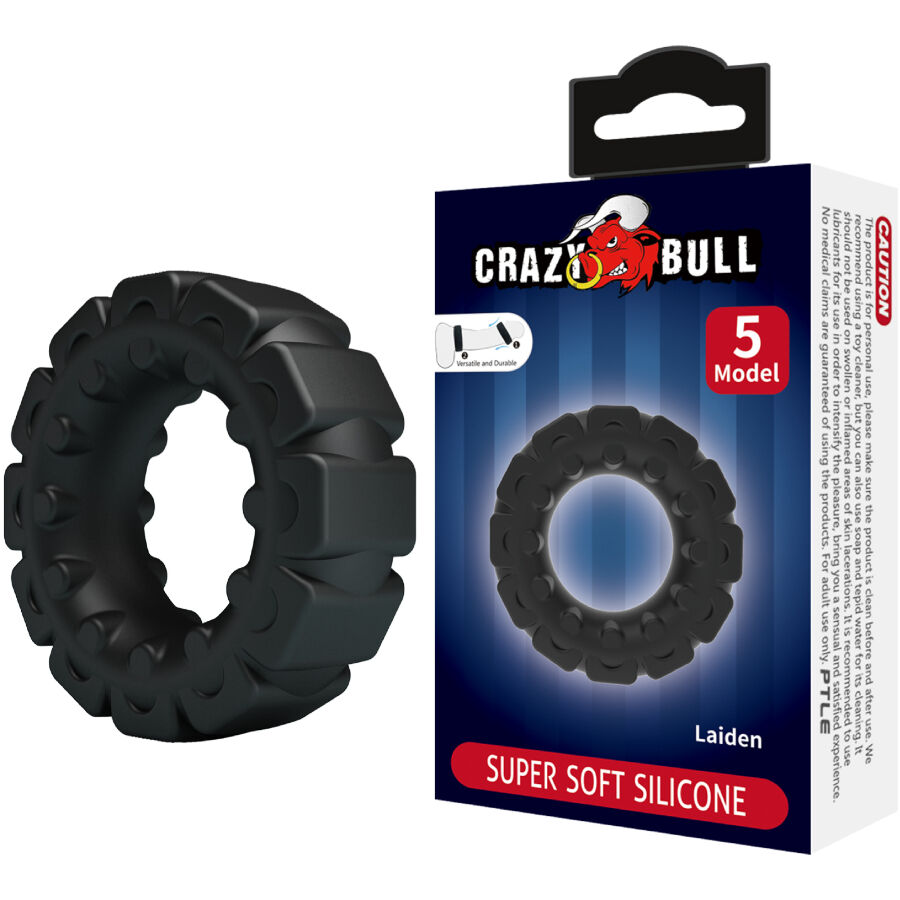 CRAZY BULL – LAIDEN ANILLO SILICONA MODELO 5