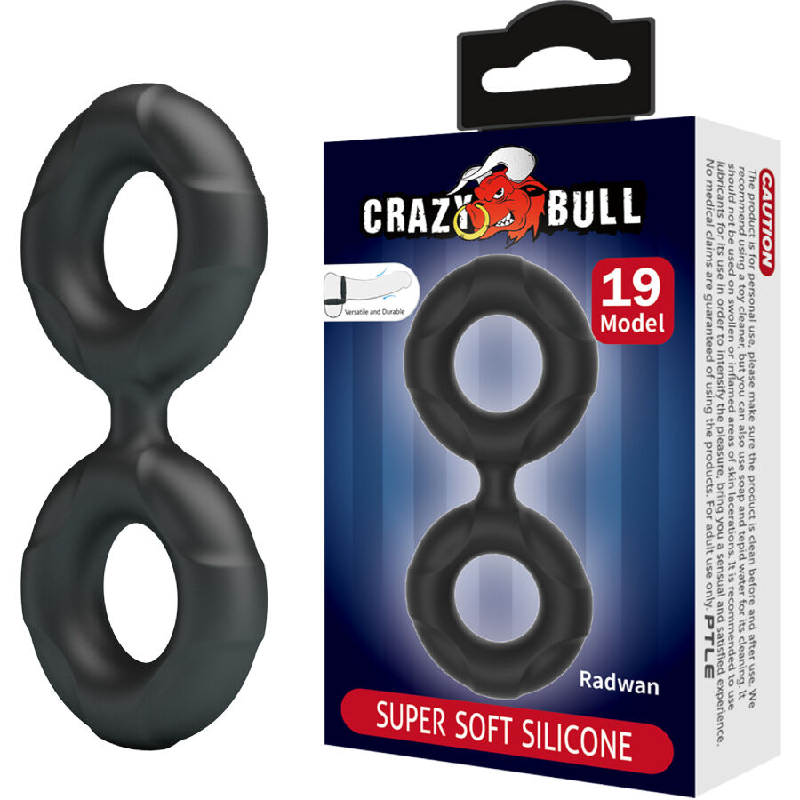 CRAZY BULL – RADWAN ANILLO DOBLE SILICONA MODELO 19