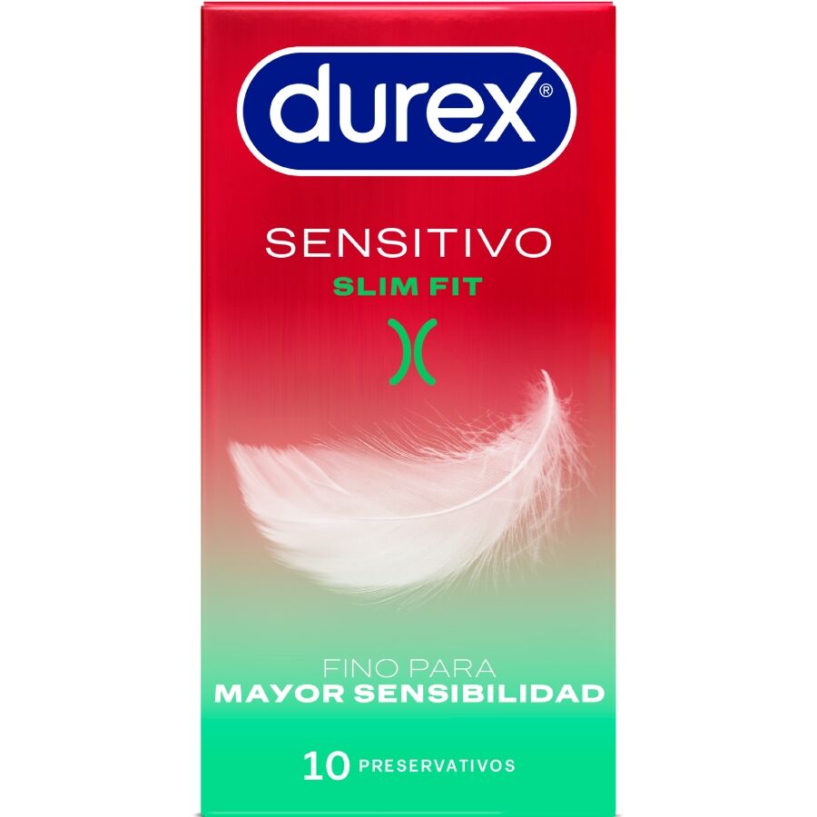 DUREX – SENSITIVO SLIM FIT 10 UNIDADES
