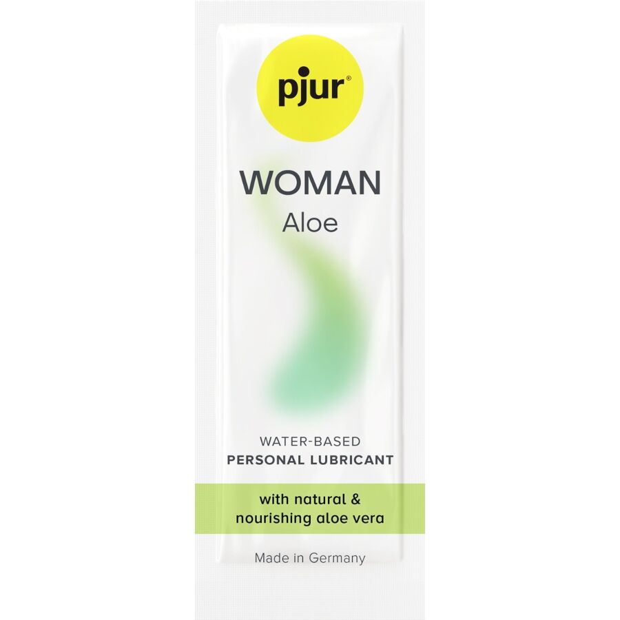 PJUR – WOMAN ALOE LUBRICANTE BASE AGUA 2 ML