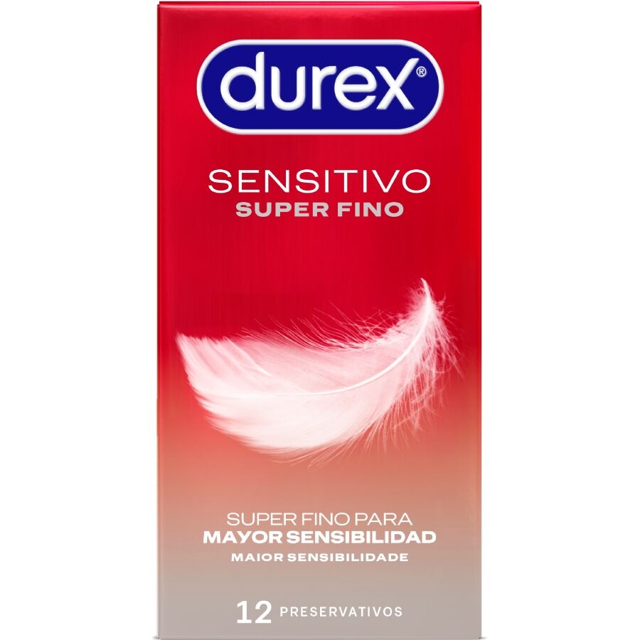 DUREX – SENSITIVO SÚPER FINO 12 UNIDADES