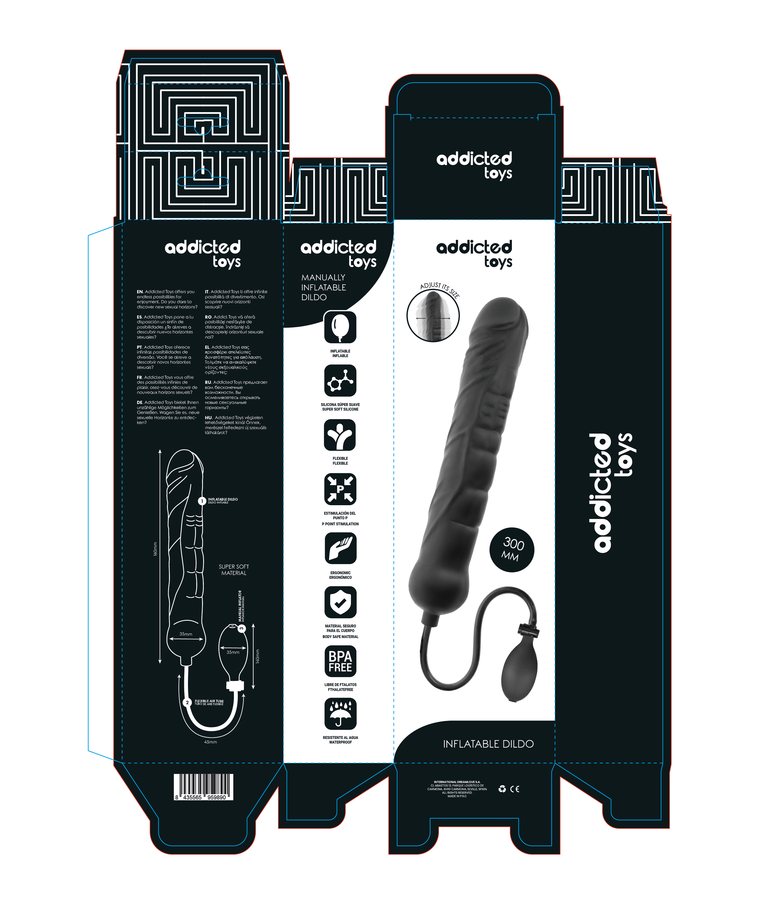 ADDICTED TOYS - DILDO INFLABLE XL MODELO 3 - Imagen 2
