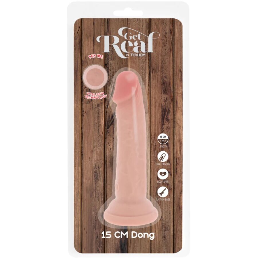 GET REAL - PENE REALÍSTICO DELUXE 15 CM - Imagen 3