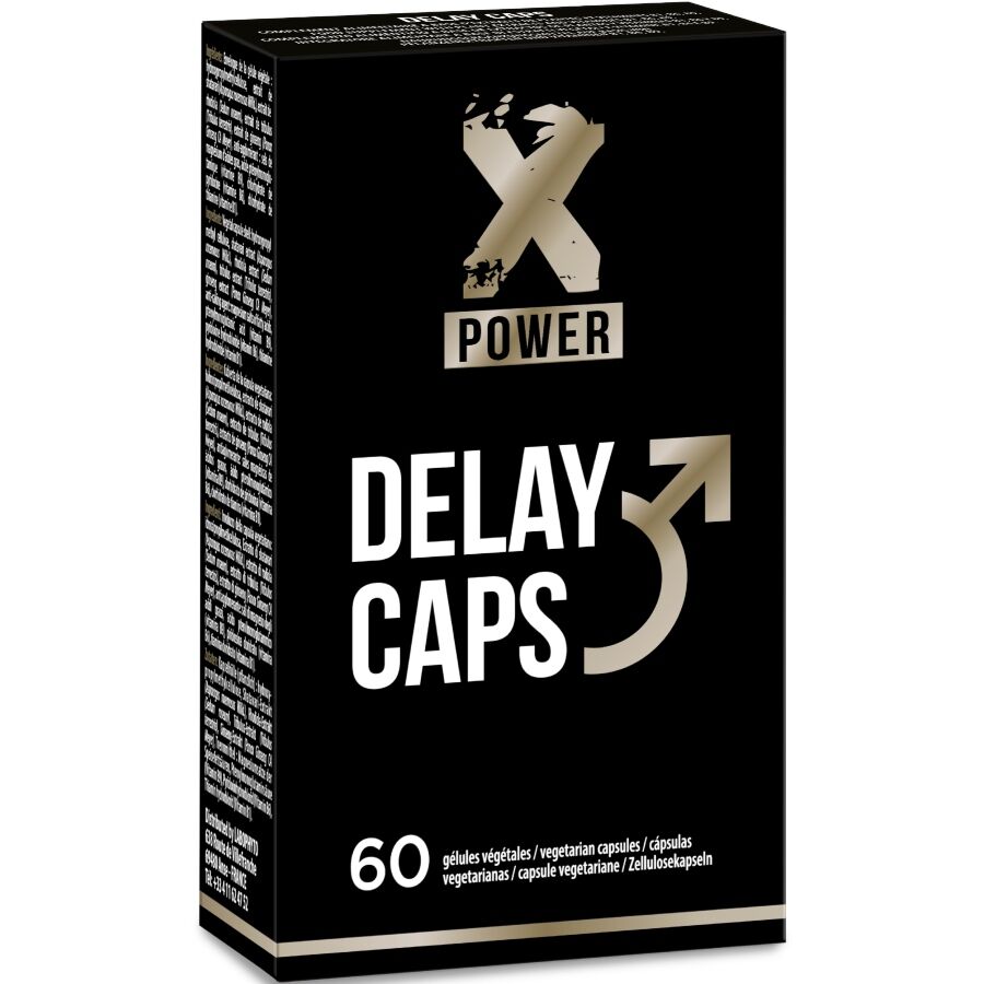 XPOWER – DELAY CAPS RETARDANTE EYACULACIÓN 60 CÁPSULAS