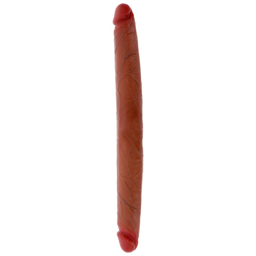 GET REAL – DILDO DOBLE DONG DE SILICONA CARAMELO 40 CM