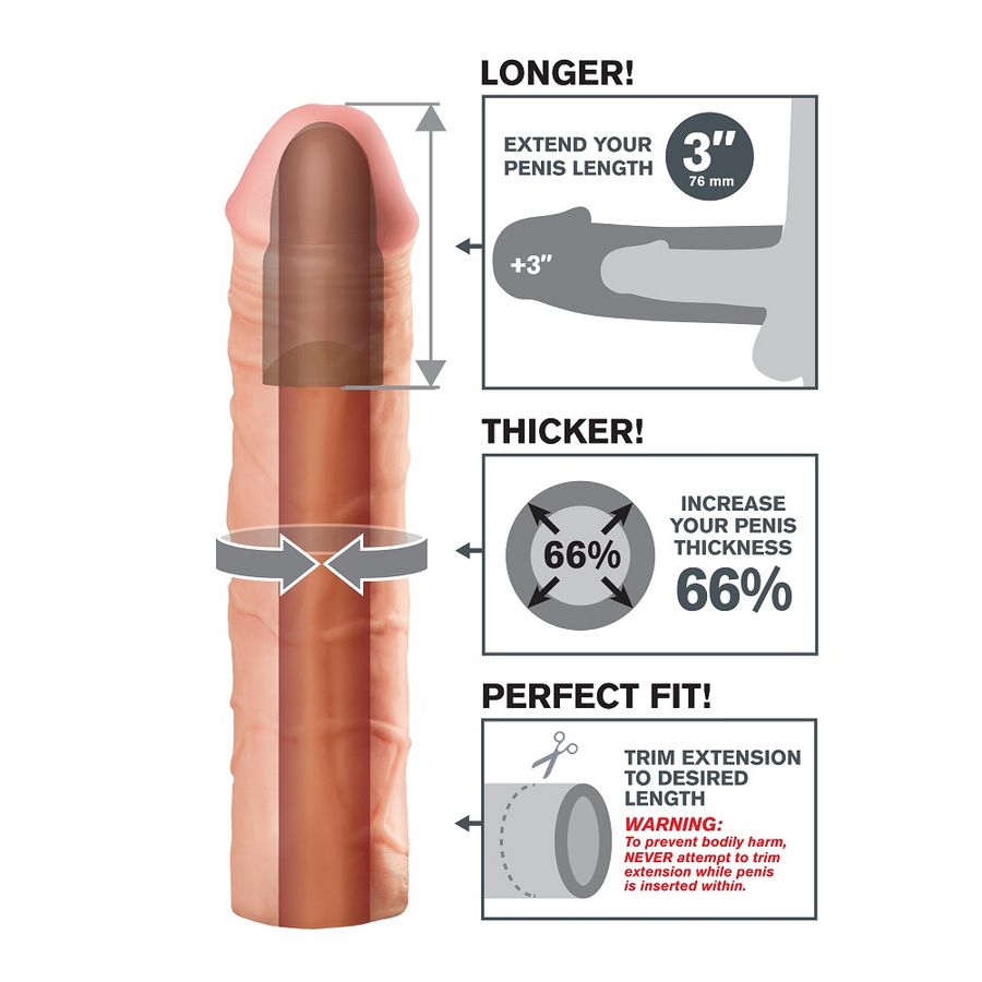 FANTASY X- TENSIONS - MEGA 3 EXTENSIÓN PARA EL PENE - Imagen 4