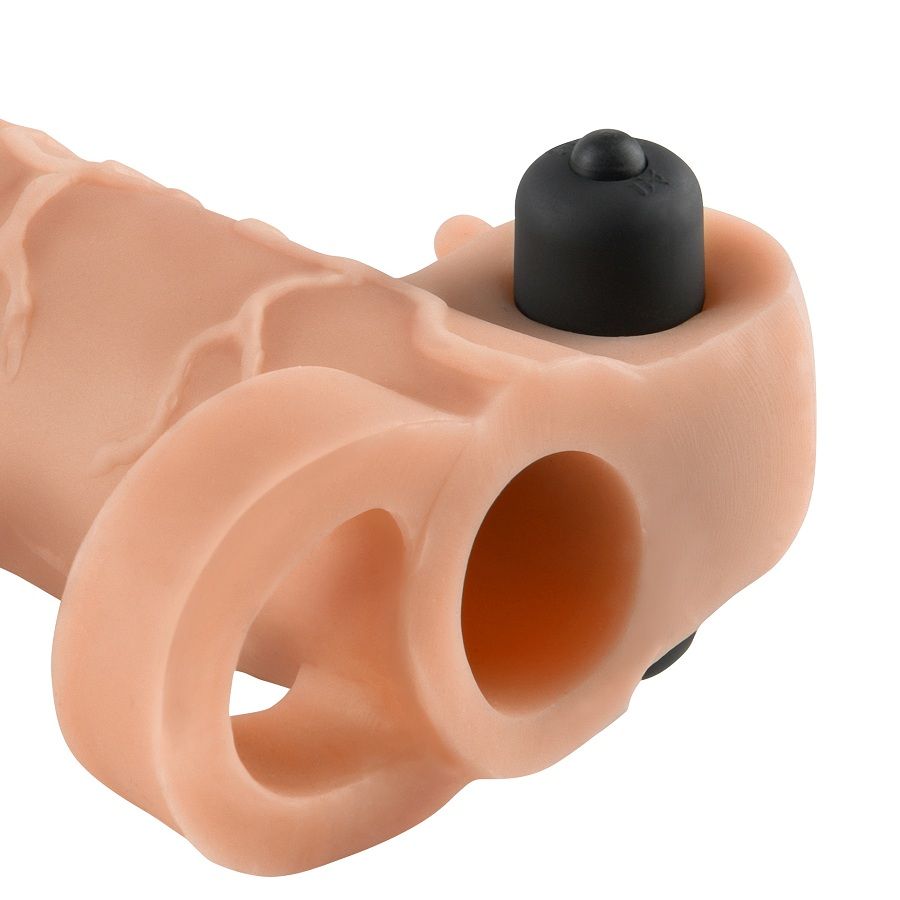 FANTASY X- TENSIONS - EXTENSION PARA EL PENE CON VIBRADOR REAL FEEL 2 - Imagen 2