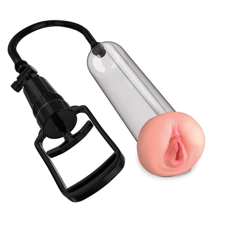 PUMP WORX – BOMBA DE ERECCIÓN CON VAGINA PARA PRINCIPIANTES