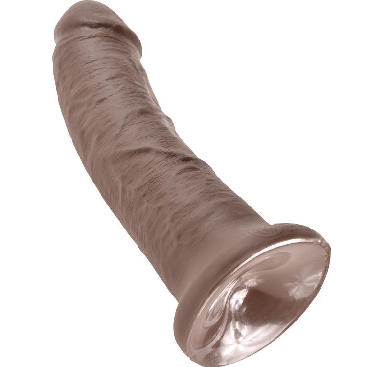 KING COCK - 8 PENE MARRÓN 20.3 CM - Imagen 3