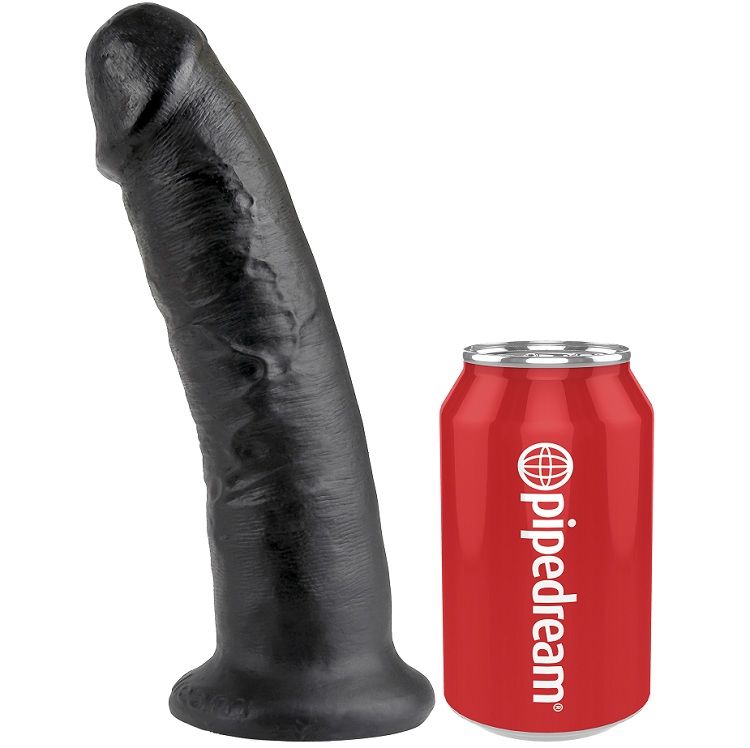 KING COCK - 9 PENE NEGRO 22.9 CM - Imagen 3