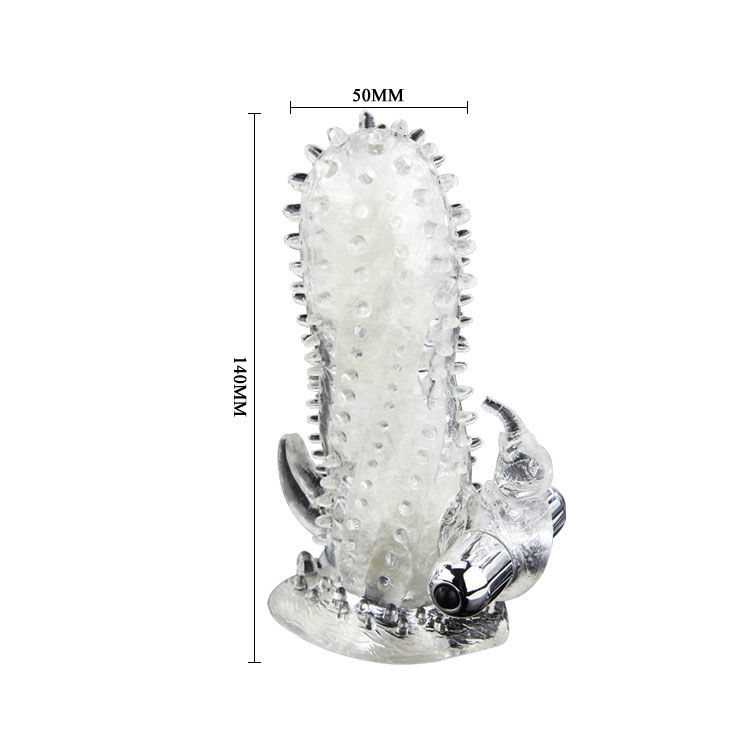 BAILE - BRAVE MAN EXTENSION PENE VIBRADOR RABBIT - Imagen 8