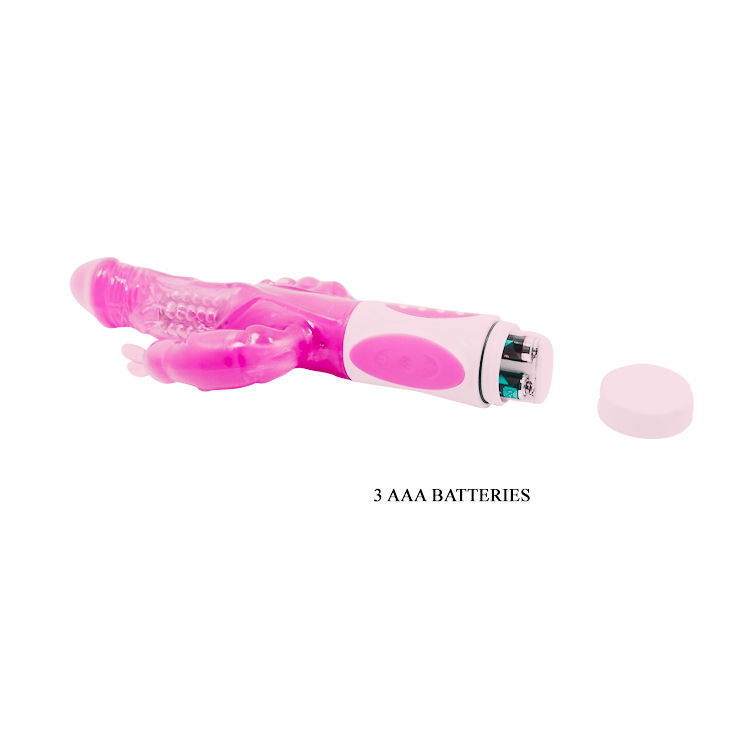 BAILE - PRETTY BUNNY TRIPLE VIBRADOR ROTADOR - Imagen 7
