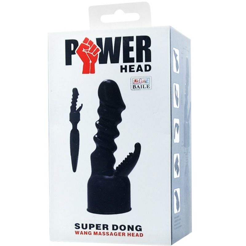 BAILE - POWER HEAD CABEZAL INTERCAMBIABLE PARA ESTIMULACION INTERNA Y CLITORIS - Imagen 6