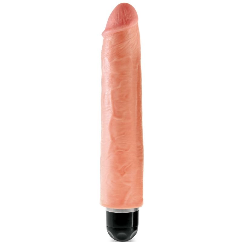 KING COCK – VIBRADOR REALÍSTICO STIFFY 25.4 CM NATURAL
