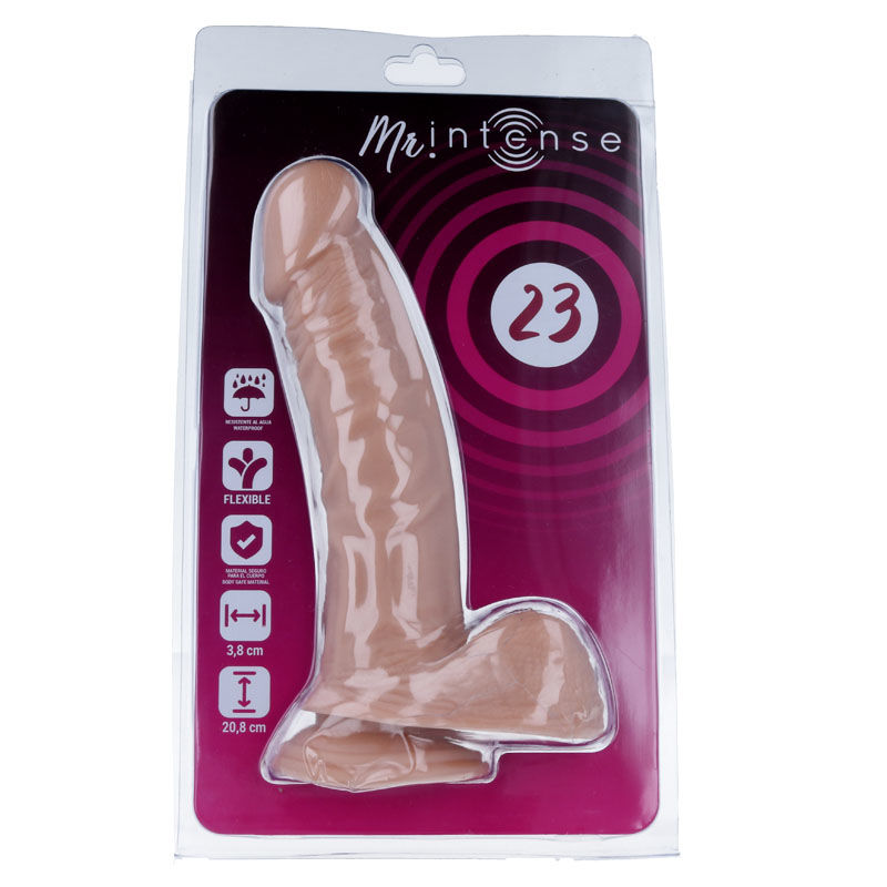 MR INTENSE - 23 PENE REALÍSTICO 20.8 CM -O- 3.8 CM - Imagen 5