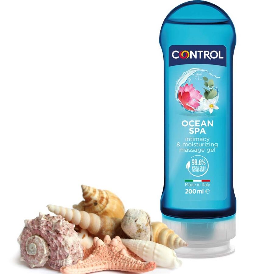 CONTROL – 2 EN 1 MASSAGE & PLEASURE MEDITERRANEAN SEA 200 ML