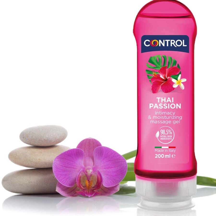 CONTROL – 2 EN 1 MASSAGE & PLEASURE THAI PASSION 200 ML