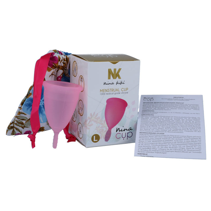 NINA KIKÍ - COPA MENSTRUAL ROSA - TALLA L - Imagen 6