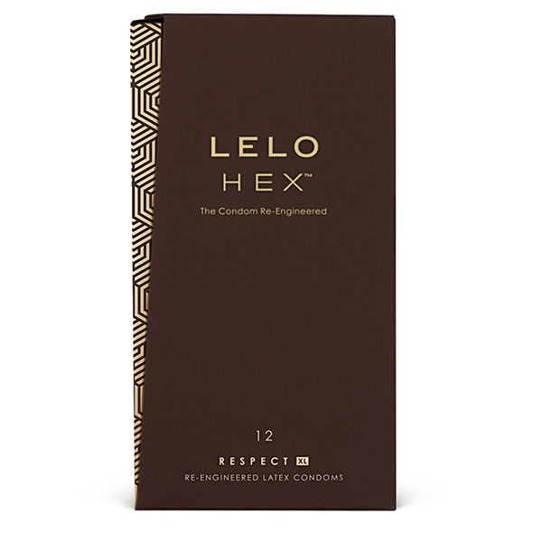 LELO – HEX PRESERVATIVO RESPECT XL 12 PACK