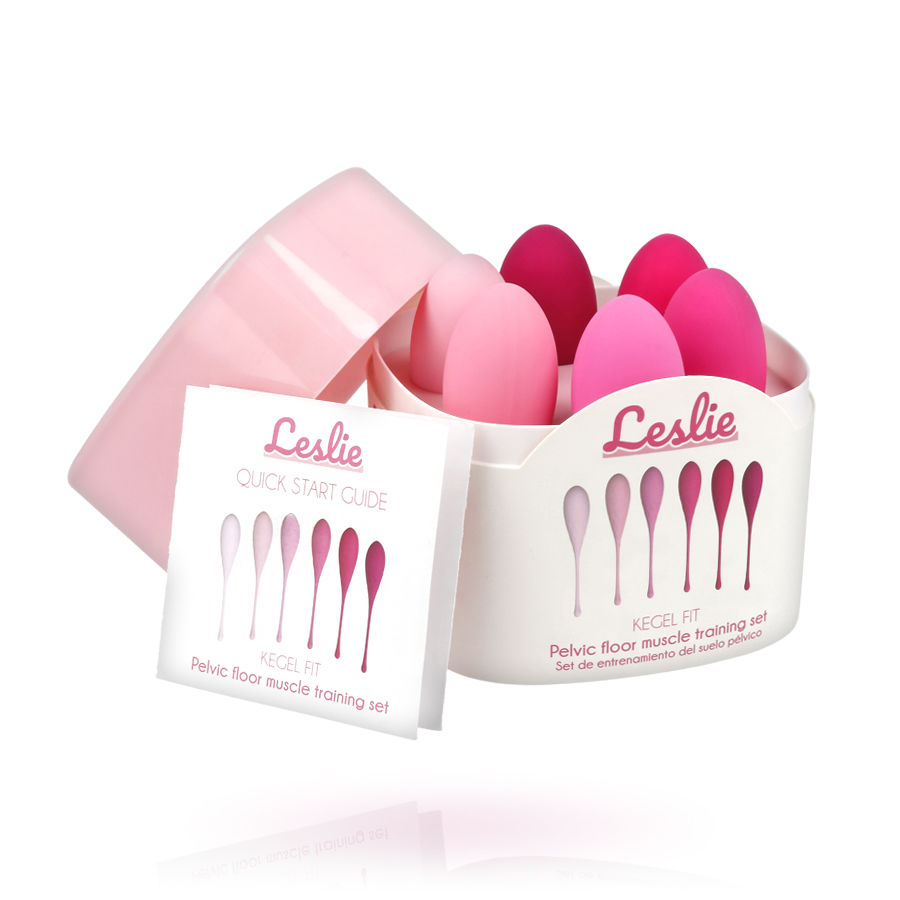 LESLIE – KEGEL FIT ENTREGADOR SUELO PELVICO 6 PESOS