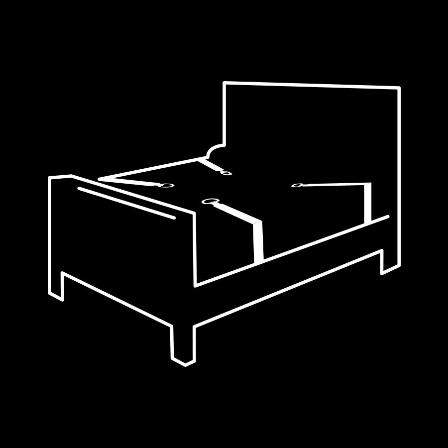 FETISH SUBMISSIVE - SET DE ESPOSAS Y ATADURAS CON FORRO DE NEOPRENO - Imagen 7