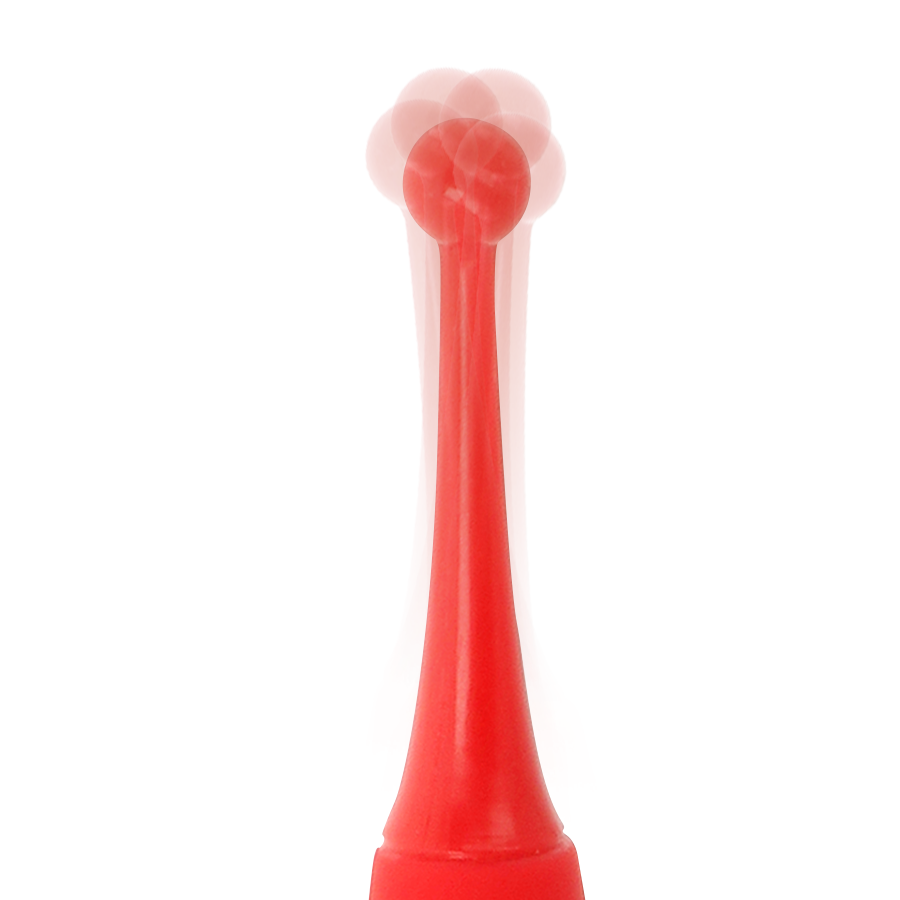 HALLO - FOCUS POTENTE VIBRADOR TOUCH ROJO - Imagen 2