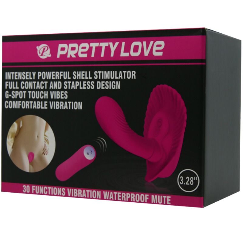 PRETTY LOVE - CONCHA ESTIMULADORA CONTROL REMOTO - Imagen 7