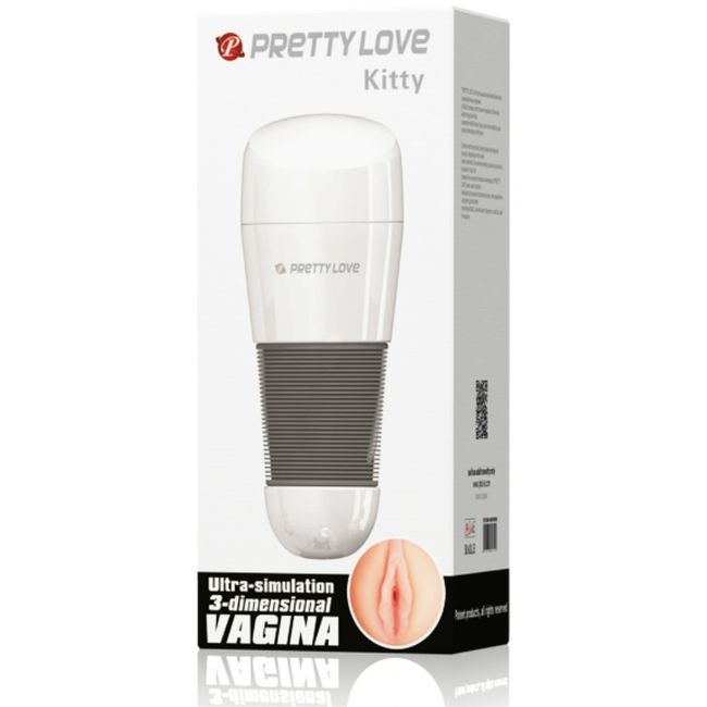 PRETTY LOVE - KITTY MASTURBADOR BLANCO VAGINA - Imagen 7