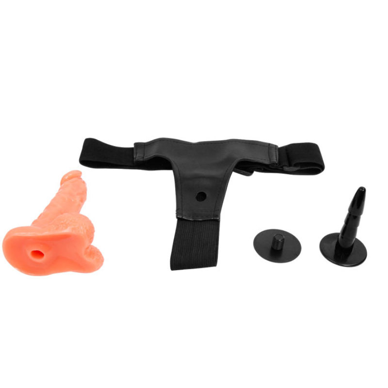 BAILE - ARNÉS CON PENE REALÍSTICO Y BRAGUITA AJUSTABLE ULTRA PASSIONATE 15.5 CM - Imagen 5