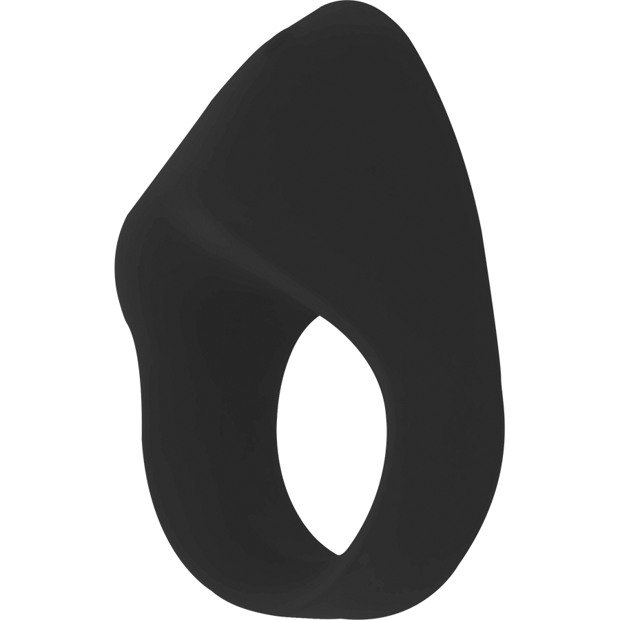 INTENSE - OTO ANILLO VIBRADOR RECARGABLE NEGRO - Imagen 2