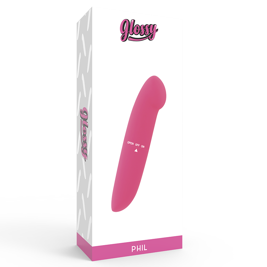 GLOSSY - PHIL VIBRADOR ROSA - Imagen 4