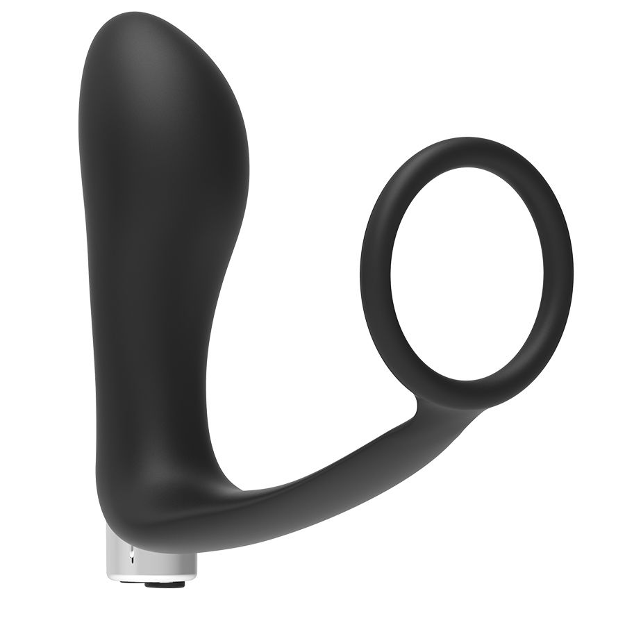 ADDICTED TOYS - VIBRADOR PROSTÁTICO RECARGABLE MODEL 1 - NEGRO - Imagen 3