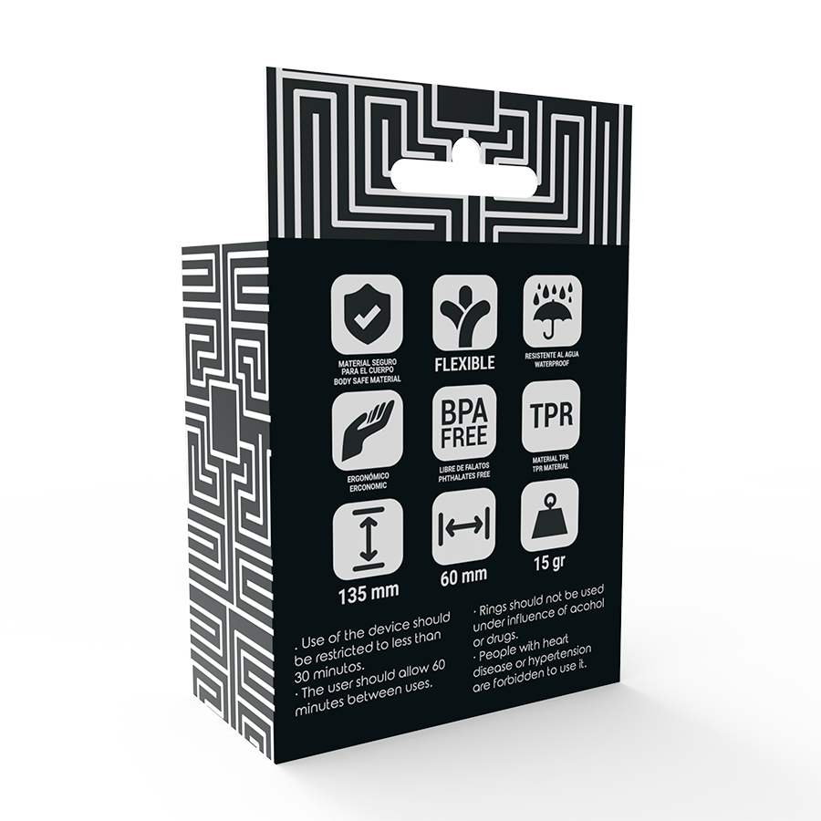 ADDICTED TOYS - SET ANILLOS PENE Y TESTÍCULOS CLEAR - Imagen 2