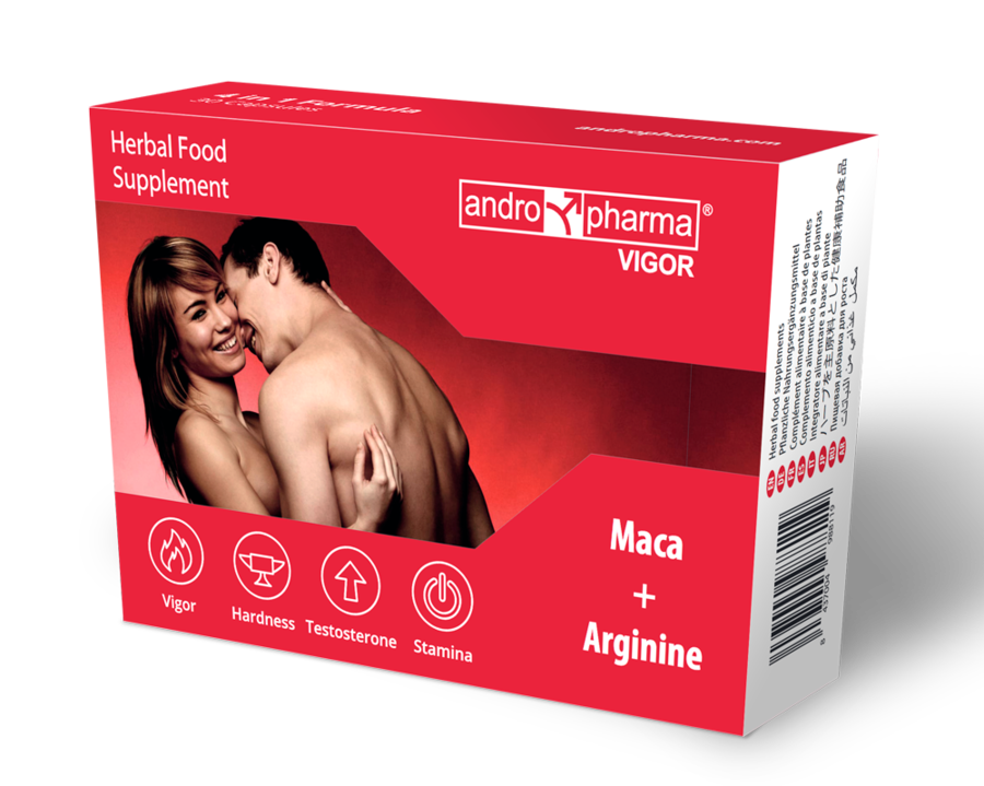 Andropharma Vigor – Complemento alimenticio herbal para la libido masculina - Imagen 2