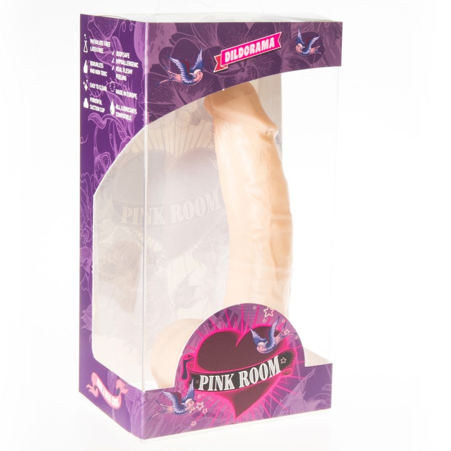 PINK ROOM – CONNOR DILDO REALÍSTICO NATURAL 16 CM