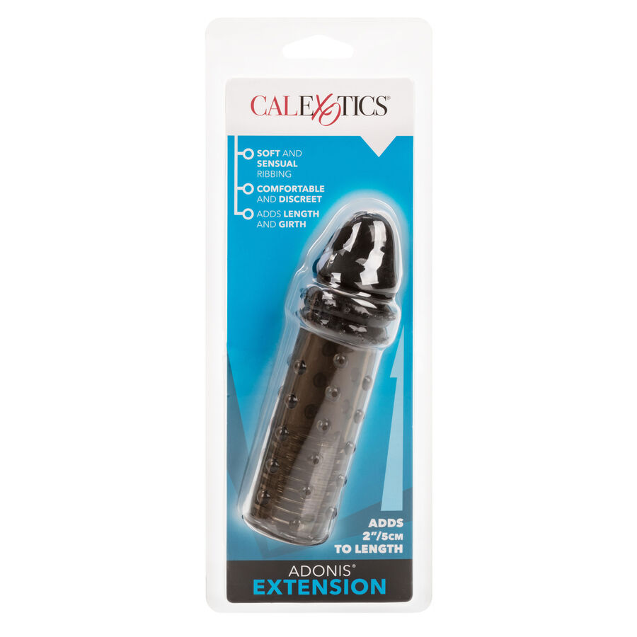 CALEXOTICS - EXTENSION DE SILICONA PARA EL PENE NEGRO - Imagen 2