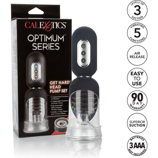 CALEXOTICS - GET HARD HEAD PUMP SET BOMBA DESARROLLADORA AUTOMTICA - Imagen 2